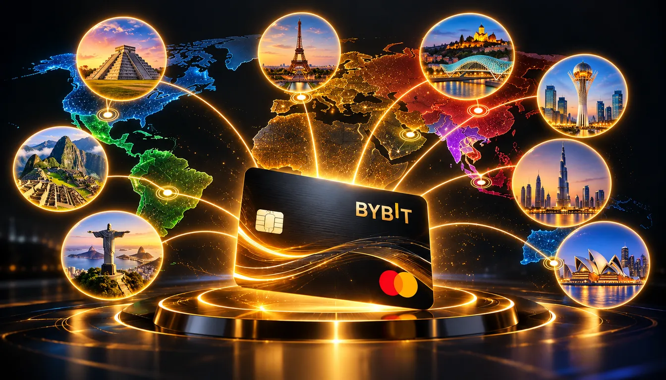Платить картой Bybit можно у торговых точек Mastercard